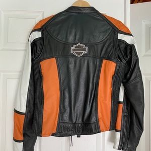 Harley Davidson Leather Jacket and Chaps